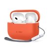 Etui silikonowe TECH-PROTECT SILICONE APPLE AIRPODS PRO 1 / 2 NEON ORANGE